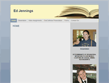 Tablet Screenshot of edjennings.com